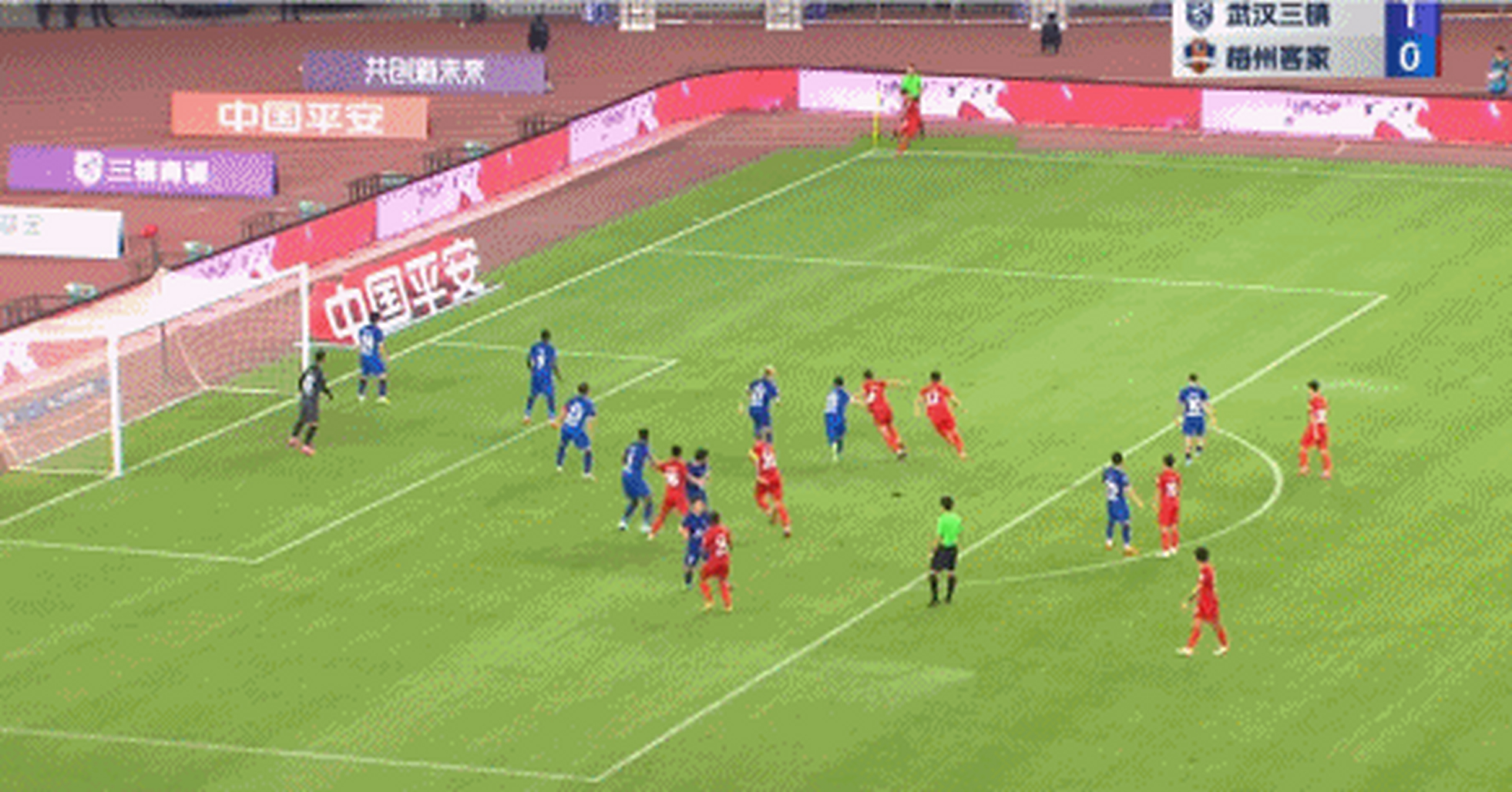 武汉三镇在中超中打出破门，被誉为观众齐声高喊的简单介绍